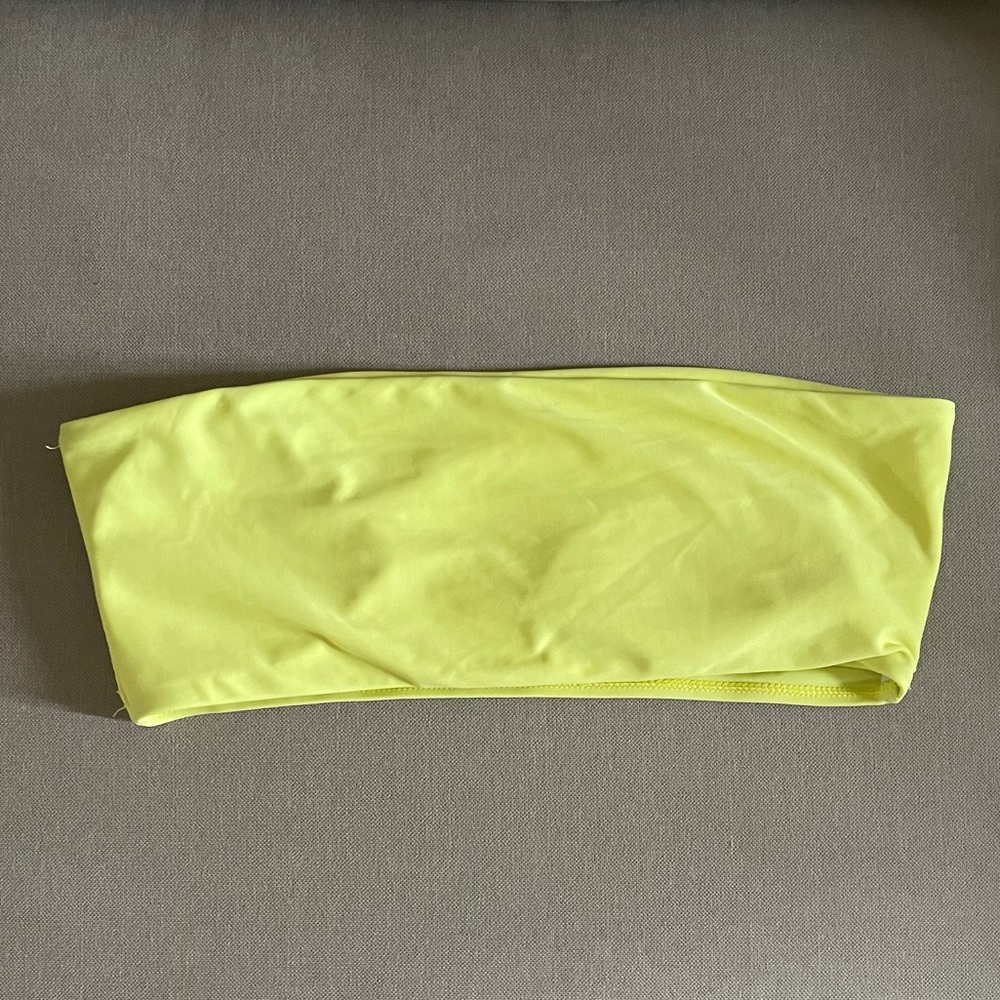 Zaful strapless bikini top